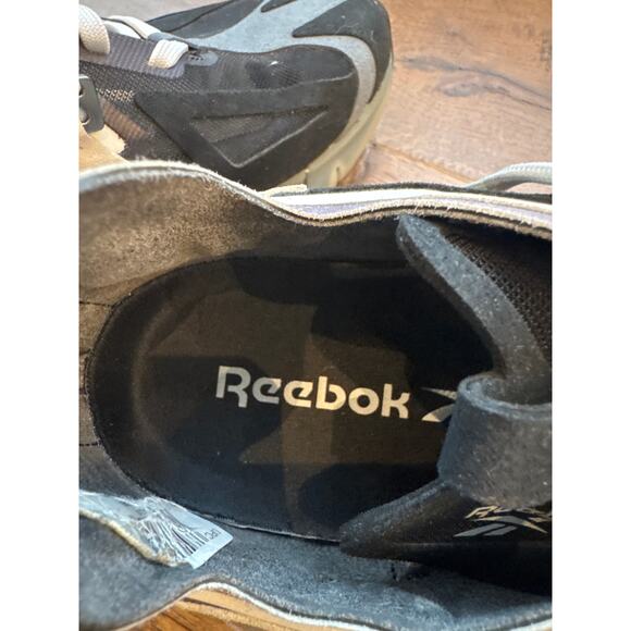 Reebok Zig Kinetica Concept Type Low Top Running Shoes Black Unisex Mens 5.5 - Picture 7 of 9